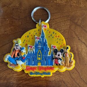 Magic Kingdom Keychain with Disney Characters
